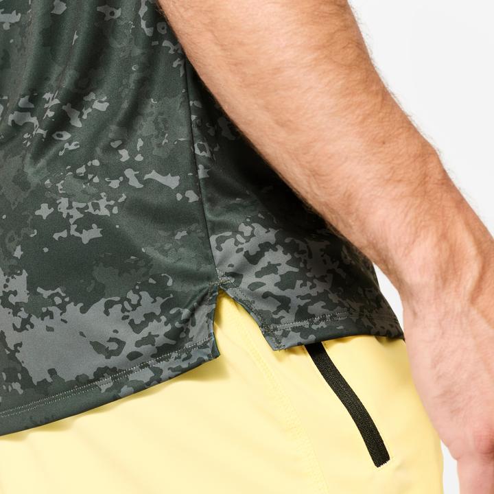 Produktbild Domyos T-Shirt Herren Rundhalsausschnitt atmungsaktiv - khaki (XXL)