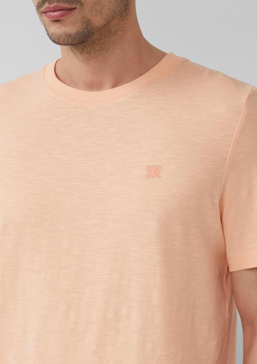 Immagine prodotto S.Oliver T-Shirt T-Shirt mit Flammgarnstruktur und Logo-Print (XXL)