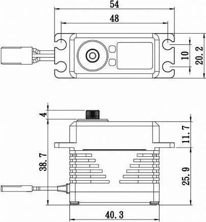 Image du produit Savöx SB-2291SG Digital HV Brushless