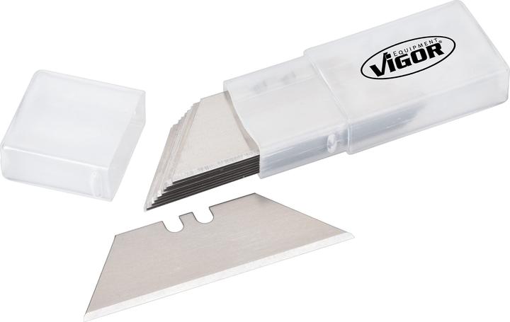 Produktbild Vigor Trapez-Ersatzklingen ∙ V1446 ∙ Anzahl Werkzeuge: 10 (Ersatzklinge)