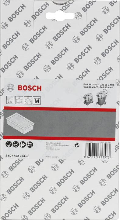 Produktbild Bosch Professional Zubehör Polyester-Flachfaltenfilter