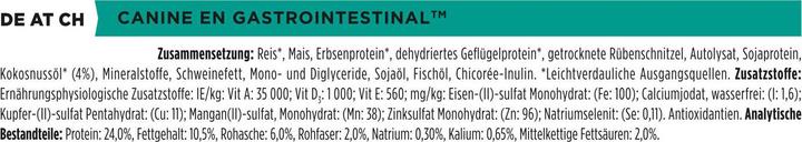 Image du produit Purina Pro Plan Veterinary Diets EN Gastrointestinal 12 kg (Adulte, 1 pcs, 12000 g)