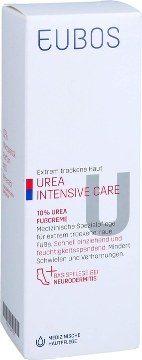 Immagine prodotto Eubos Crema piedi per pelle secca all'urea 10%, crema da 100 ml (Pediluvio, 100 ml)