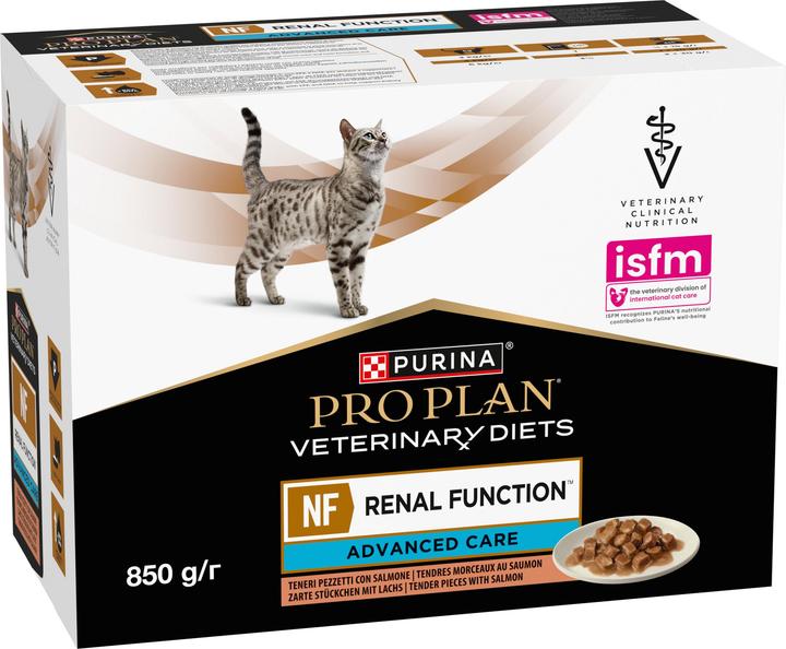 Actual product image Friskies NF Renal Function Feline Salmon - Wet Food for Cats - 10x85g (Adult, 1 pcs., 850 g)