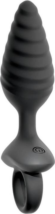 Produktbild Anos Flexible Butt Plug Twisted Design with Vibrations