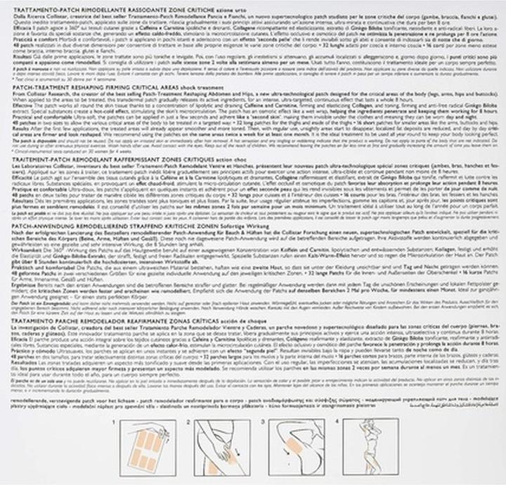 Produktbild Collistar Body Patch-Treatment Reshaping (Körpercreme)