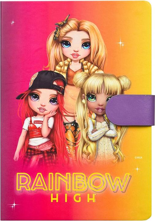 Undercover Carnet de notes Rainbow High (18 x 13 cm, Couverture rigide)