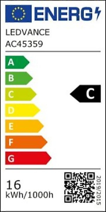 Energie-Label Osram SubstiTube (G13, 16 W, 2500 lm, 1 x, C)