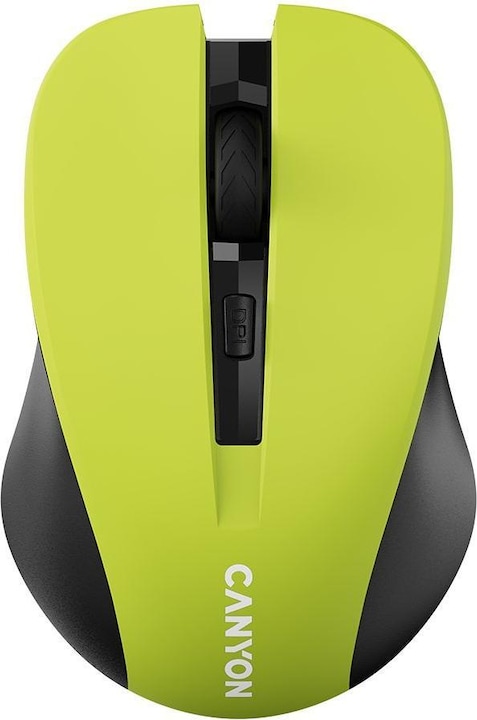 Produktbild Canyon MW-1, Wireless optical mouse USB, 800/1000/1200 dpi, yellow