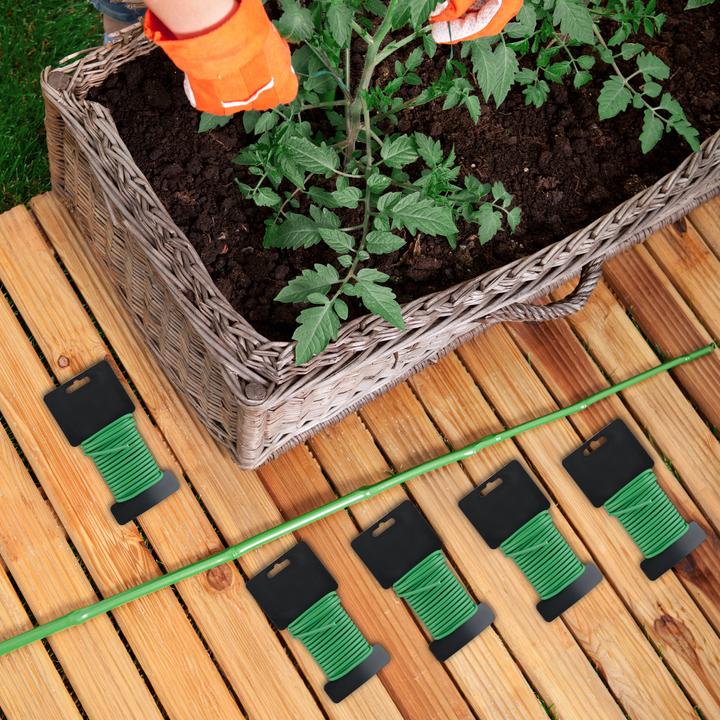 Actual product image Relaxdays 10x garden wire (3 cm, 10 cm)