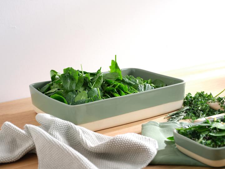 Image du produit ASA Selection Grande plat à four rectangulaire sauge 36x26x7,5cm