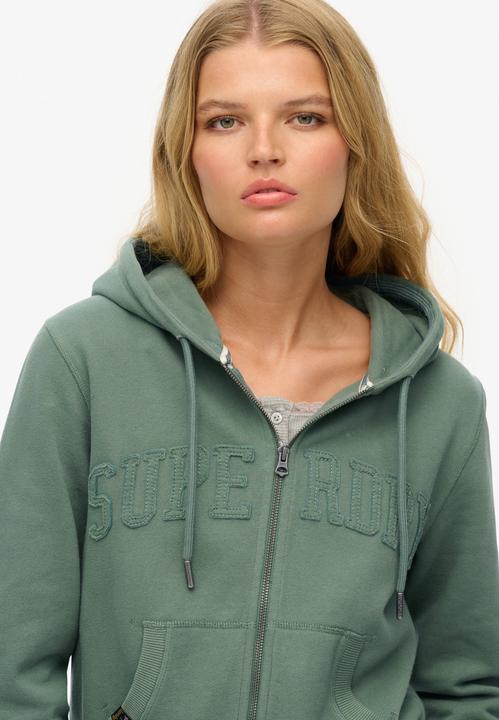 Produktbild Superdry Kurzes Athletic Essentials Hoodie mit Reissverschluss (L)