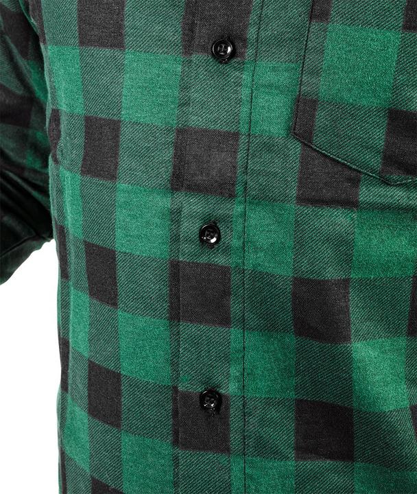 Immagine prodotto Neo Camicia di flanella, verde, taglia XXL (XXL)