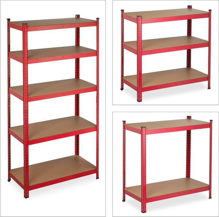 Actual product image Relaxdays heavy duty rack