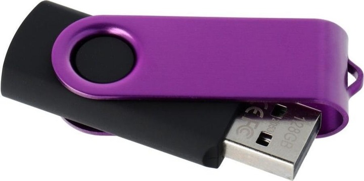Image du produit IMRO AXIS / Clé USB 128G (128 GB, USB 2.0, Purple) (128 Go, USB-A, USB 2.0)