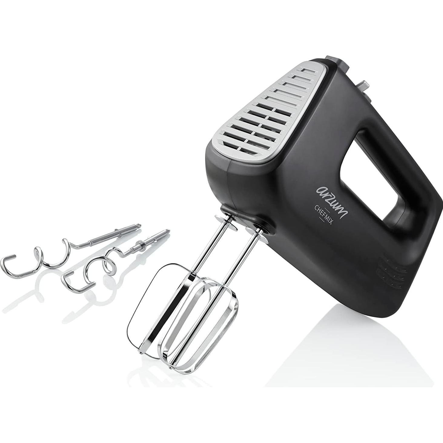 Arzum AR1163 Handmixer 400 W Schwarz, Handmixer, Schwarz