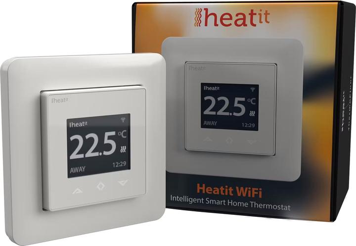 Heatit Z-TRM3 thermostat 3600W 16A schwarz