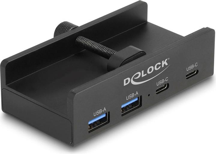 Produktbild Delock Externer USB 5 Gbps 4 Port Hub 2 x USB Typ-A und 2 x (USB-A, 4 Ports)