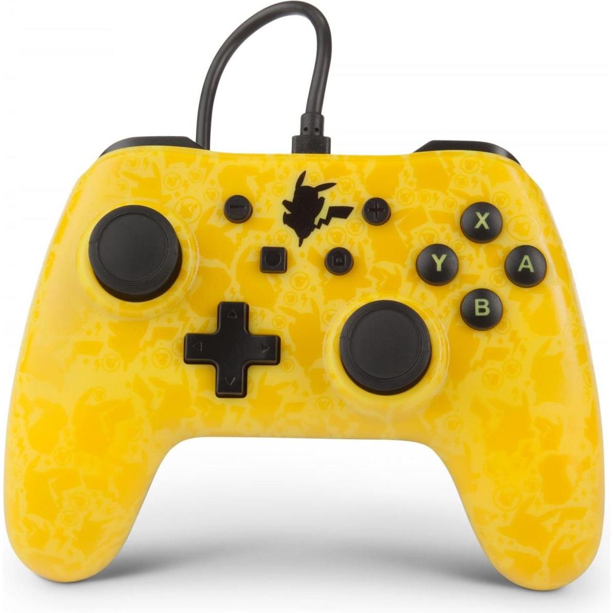 PowerA Enhanced Wired Controller Pikachu (Switch), Gaming Controller, Gelb