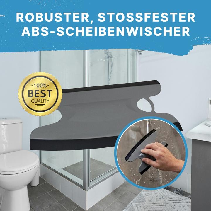 Produktbild Dusbad Glas&Duschabzieher für Duschkabinen gerade|rund