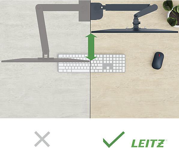 Produktbild Leitz Ergo Single Monitorarm (Tisch, 32", 9 kg)