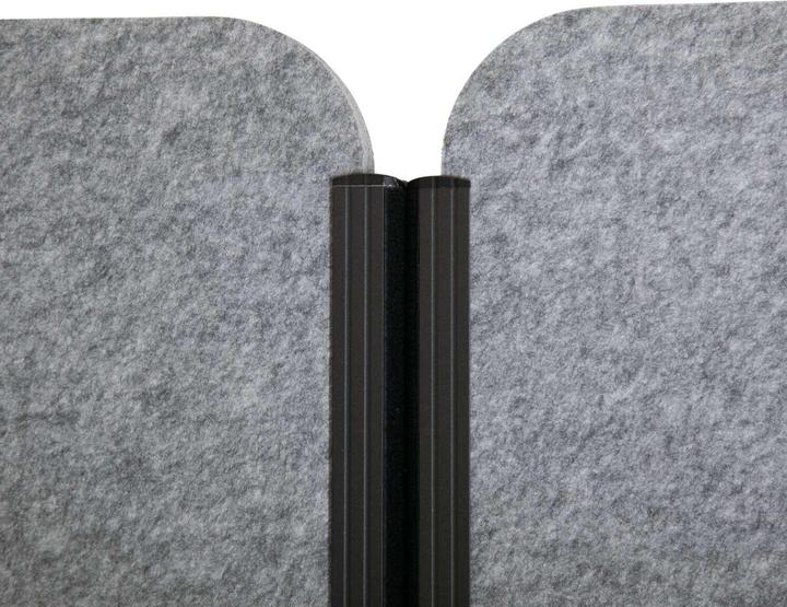 Actual product image Maul Acoustic partition MAULcocoon 9701195 silver 100.0 x 182.0 cm (100 x 182 cm)