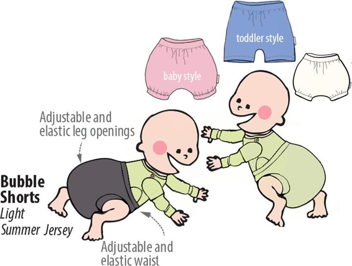 Image du produit ManyMonths Bubble Shorts chanvre - Pecan Pie (L)