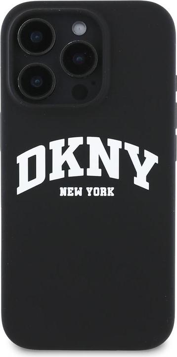 Immagine prodotto DKNY DKHMP16XSNYACH Custodia rigida iPhone 16 Pro Max 6,9" in silicone bianco stampato Logo MagSafe (Apple iPhone 16 Pro Max)