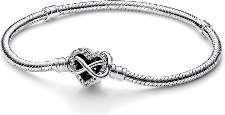 Immagine prodotto Pandora Otturatore a cuore infinito (17 cm, Argento 925)