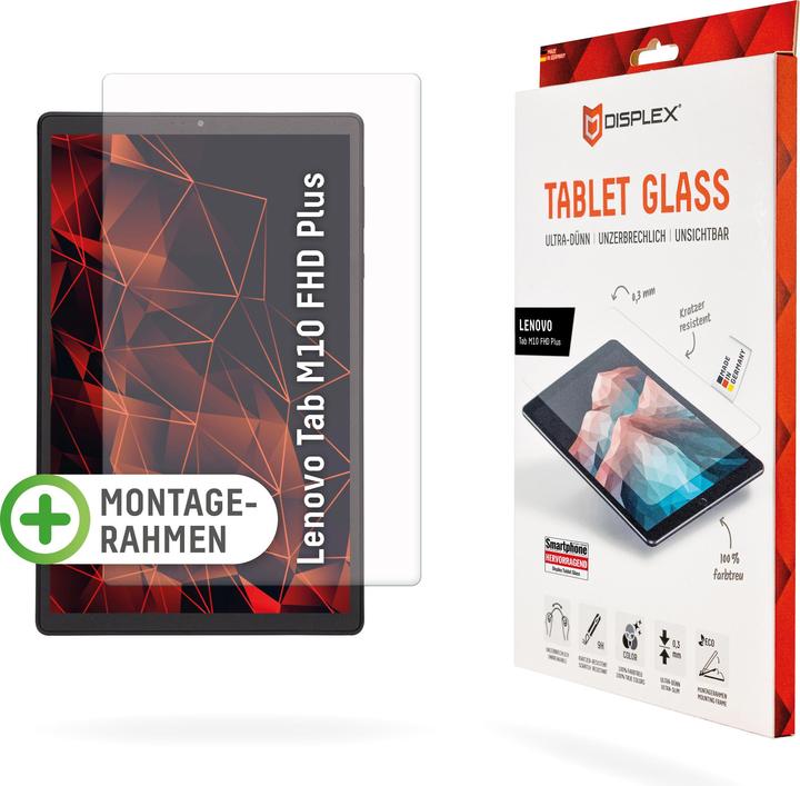 Immagine prodotto Displex Vetro per tablet, vetro protettivo per tablet (1 Pezzo/i, Tab M10 FHD Plus)