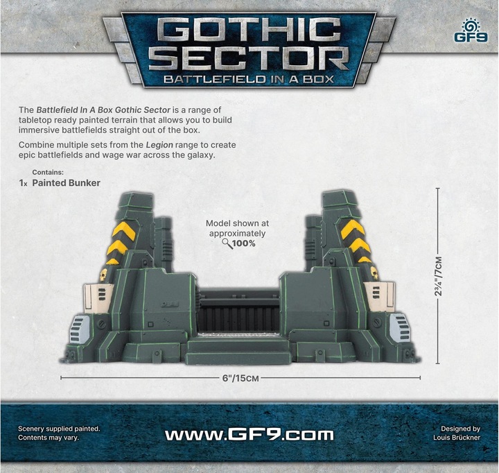 Immagine prodotto Gale Force Nine Settore Gotico: Bunker della Legione (x1)