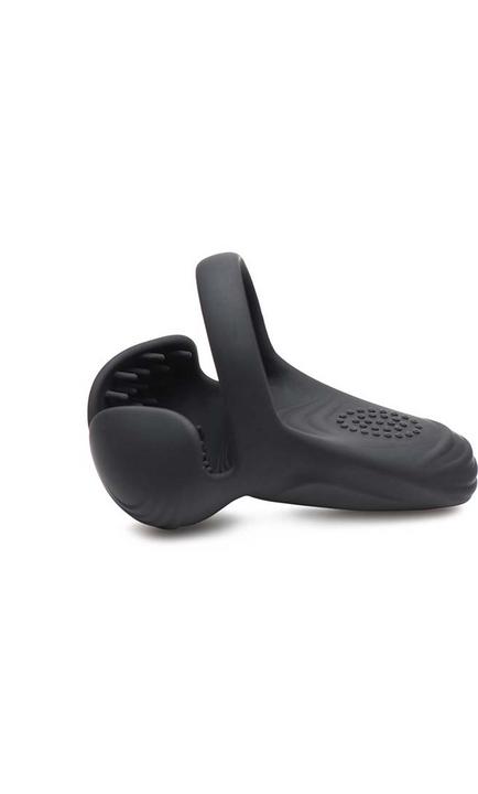 Actual product image Pipedream 10X Silicone Cock & Ball Ring with Taint Stim & Remote Control (10.50 cm)