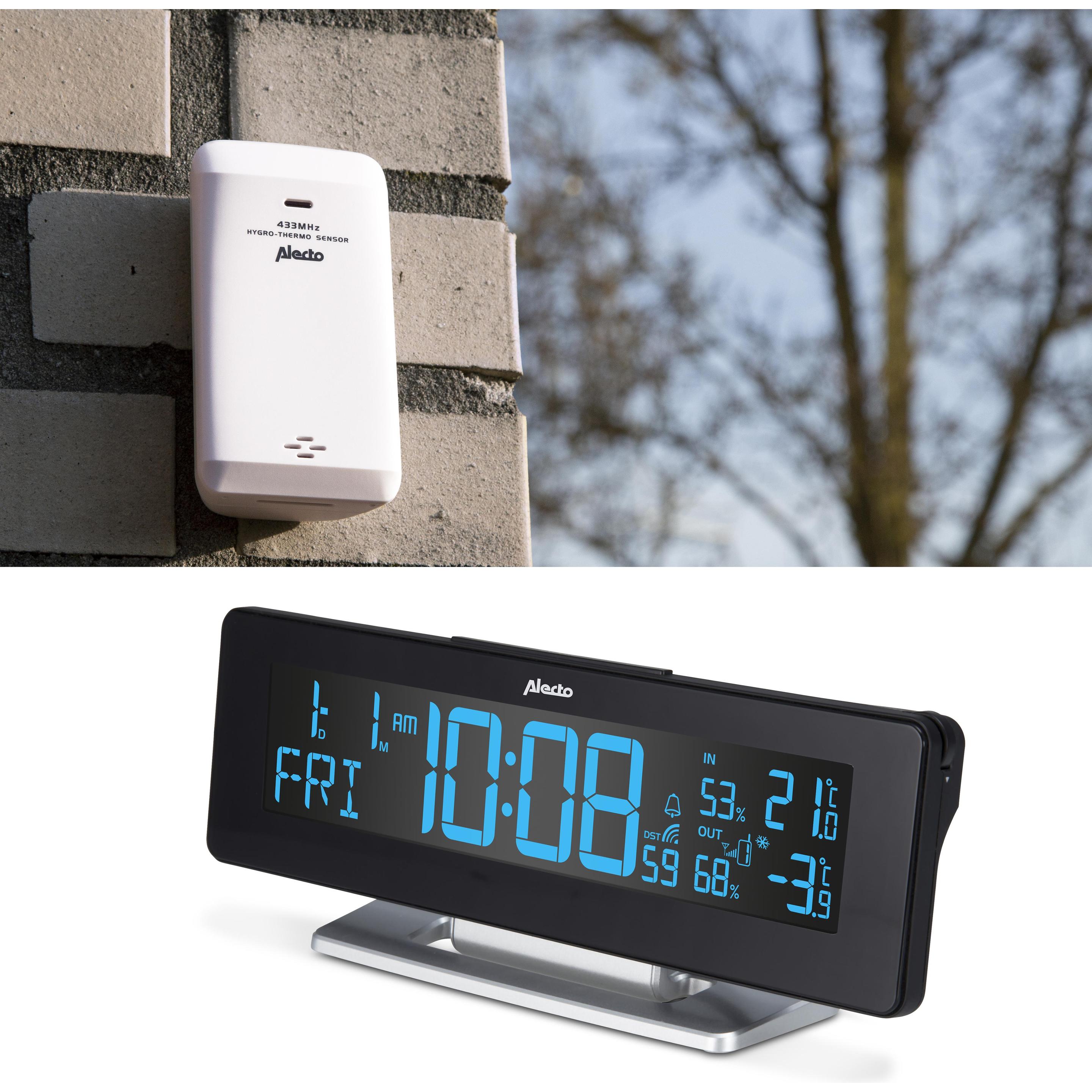 Thumbnail - Alecto WS-2500, Wetterstation, Schwarz, Silber