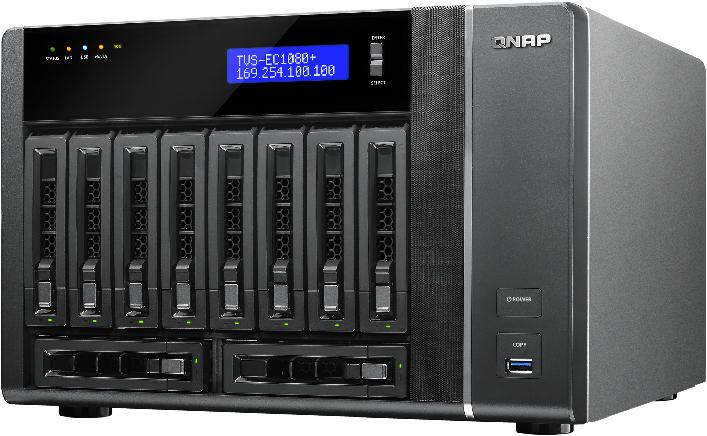 Image du produit QNAP Tvs-Ec1080+ Lecteur De Disque Dur