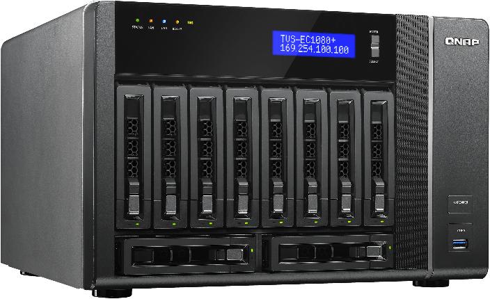 Image du produit QNAP Tvs-Ec1080+ Lecteur De Disque Dur