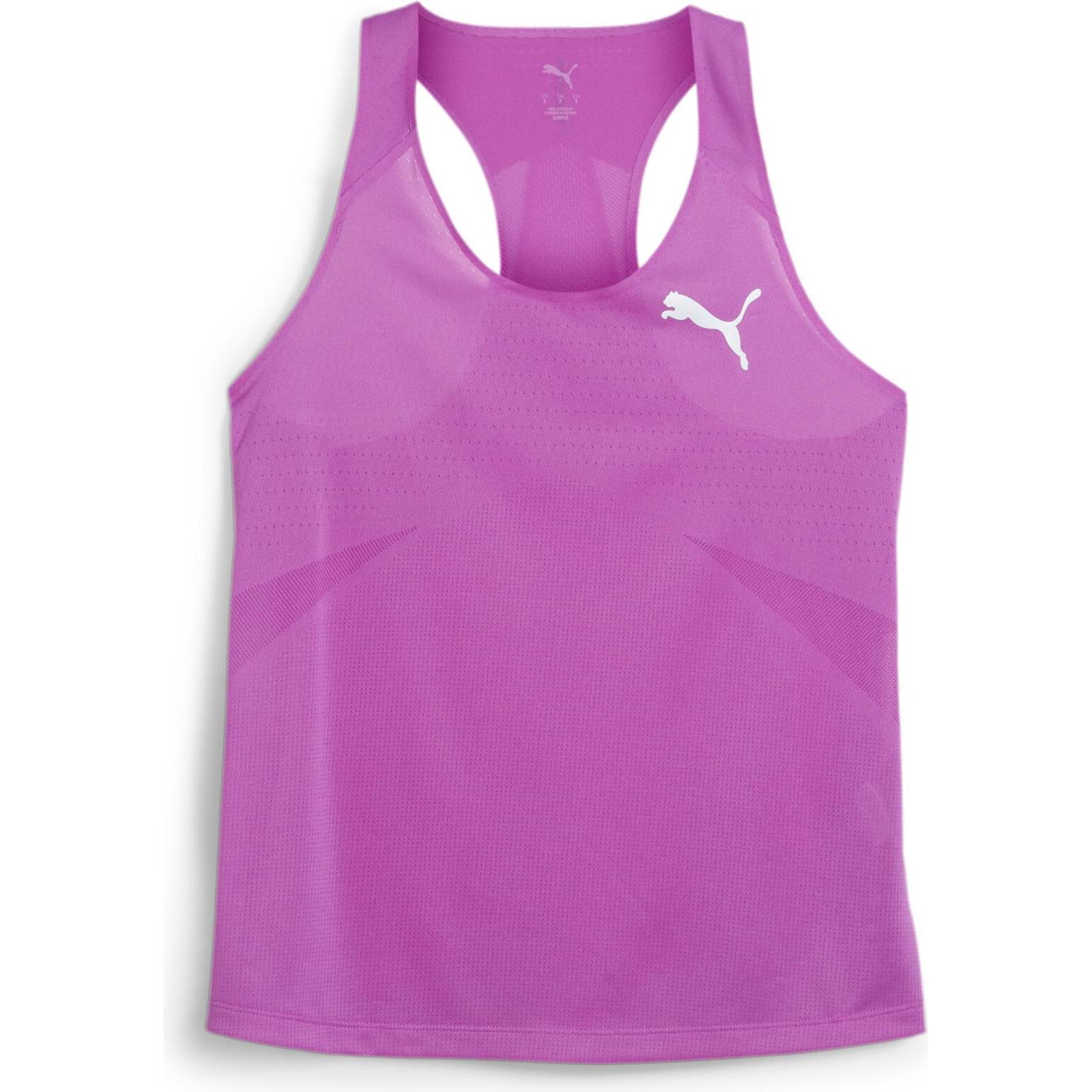 Puma, Damen, Sportshirt, W Raceday Ultraspun Singlet (XS), Violett, XS