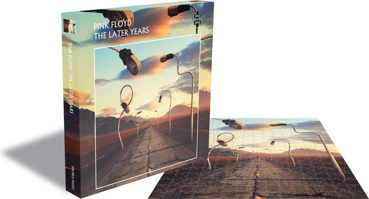 Actual product image Rock Saws Pink Floyd: The Later Years 500 Piece Jigsaw Puzzle (500 pieces)