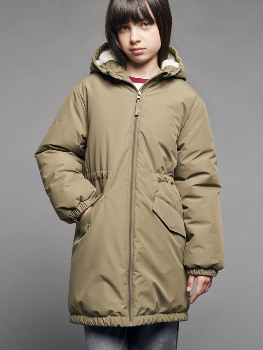 Immagine prodotto Jonen Mädchen Parka mit Kapuze und Webpelz