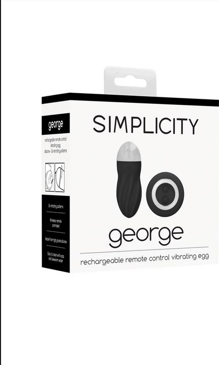 Actual product image Pipedream George - Rechargeable Remote Control Vibrating Egg
