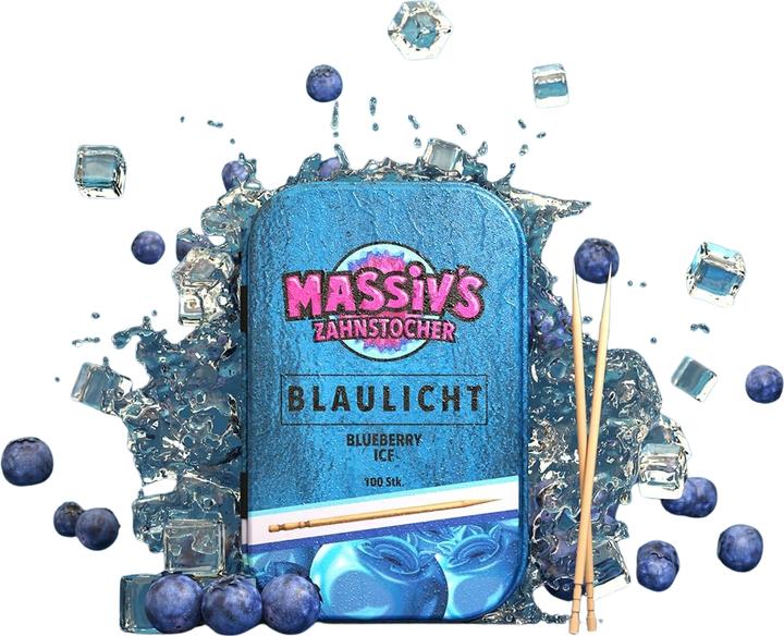 Actual product image Wunder Zahnstocher Blue light