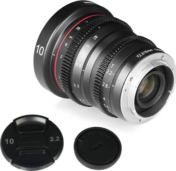 Actual product image Meike MK 10mm T2.2 Fuji X mount (APS-C / DX)