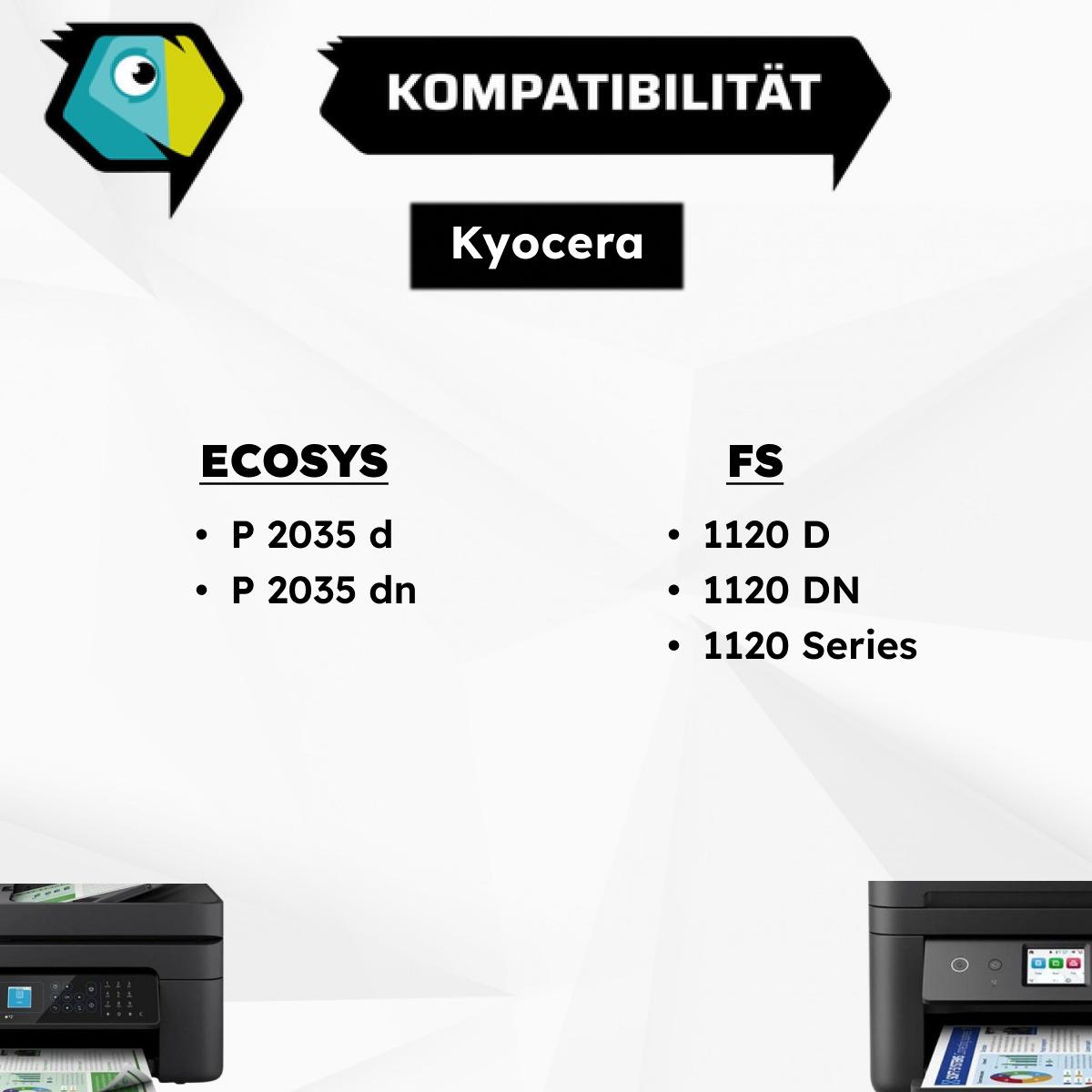 Thumbnail - Inkadoo, Toner, Toner kompatibel zu Kyocera/Mita 1T02LY0NL0 / TK-160 XL Toner, schwarz Schwarz (BK)