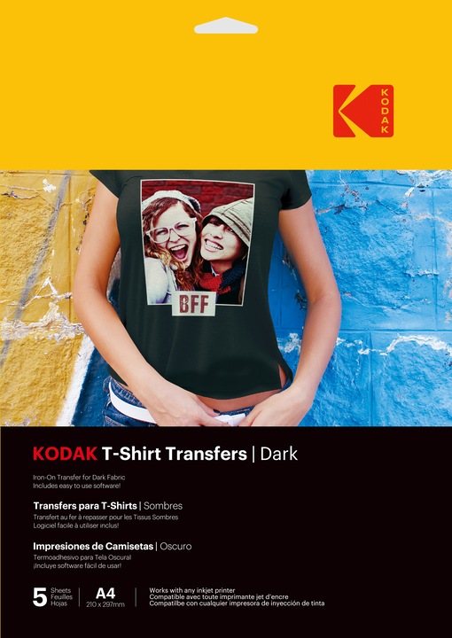 Image du produit Kodak Dark T-Shirt Transfer A4 (5 x)