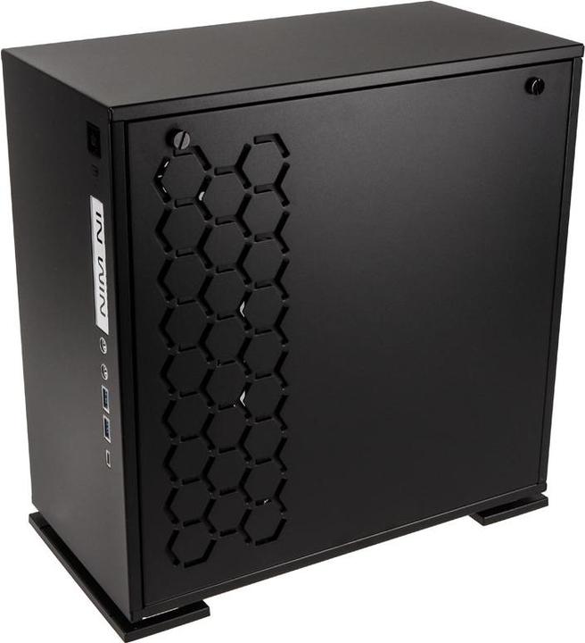 Actual product image In Win Mini Tower 301C, black without NT (mATX, Mini-ITX)