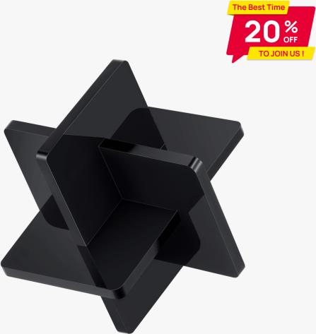 Actual product image Bambu Lab - Glossy Acrylic - Black