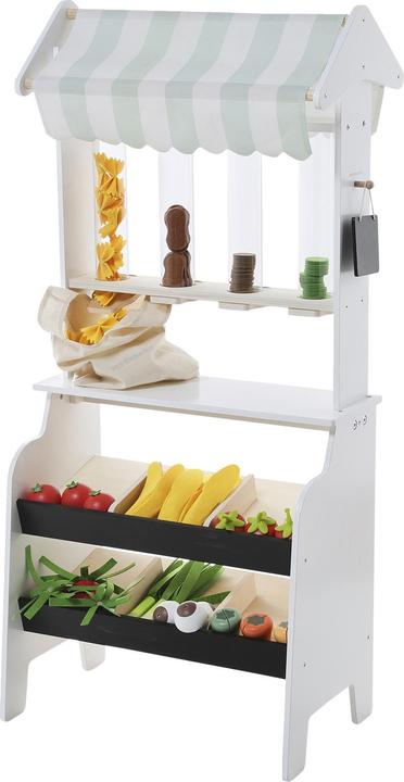 Actual product image Vertbaudet Kinder Marktstand mit Obst und Gemüse, Holz FSC®