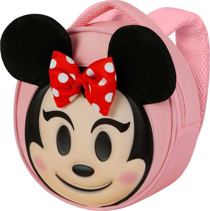 Actual product image Karactermania Minnie Mouse Send Emoji backpack, pink, 22 x 22 cm, capacity 4 L