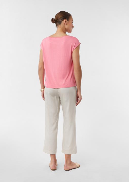 Immagine prodotto Comma T-Shirt Shirt im Fabricmix mit überschnittenen Schultern (36)