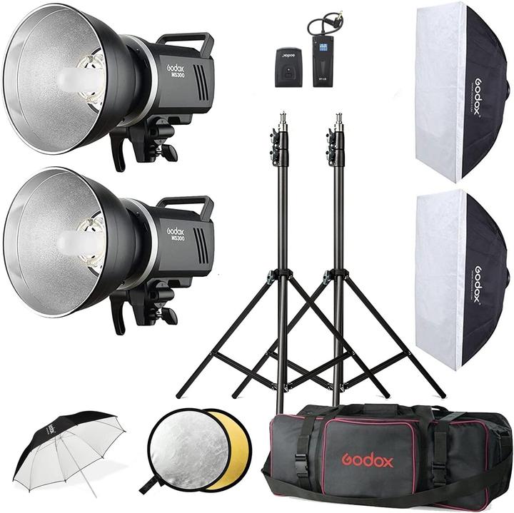 Godox Studio Stroboskop Blitzlicht Kit (600 W)