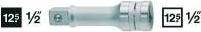 Produktbild HAZET Verlängerung 917-1 ∙ Vierkant12,5 mm (1/2 Zoll) ∙ Vierkant 12,5 mm (1/2 Zoll)